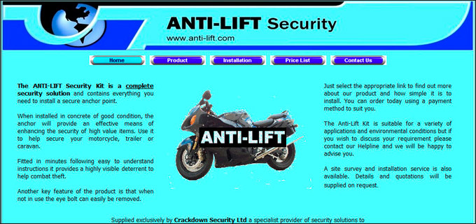 Anti-Lift Security